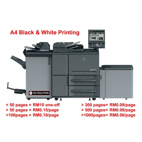 A4 Black & White Printing